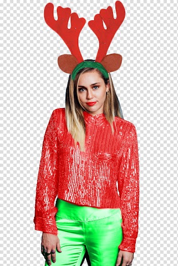 Miley Christmas transparent background PNG clipart