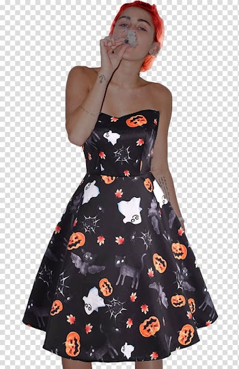 Miley Cyrus Halloween transparent background PNG clipart