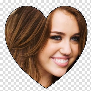Miley Cyrus heart transparent background PNG clipart