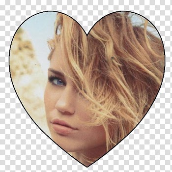 Miley Cyrus heart transparent background PNG clipart