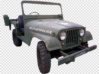 Military Jeep PNG Background Image