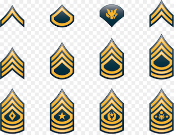 Military rank United States Army enlisted rank insignia Sergeant ...