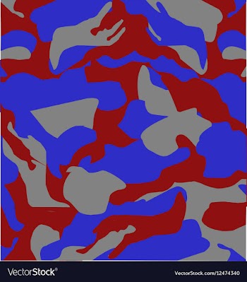 Military-RedBlueGrey vector image