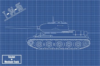 Military tank blueprint, vehicle illustration | Free PSD - rawpixel