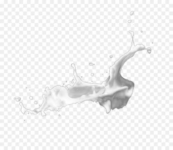 Milk Black and white - White milk 