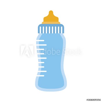milk bottle baby nutritive icon