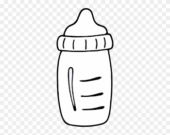 Milk Bottle Clip Art At Clker - Baby Bottle Clip Art