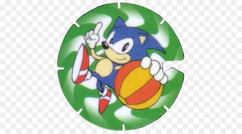 Milk caps Sonic the Hedgehog Tazos Volleyball - beach volley 