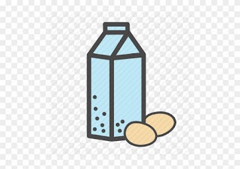 Milk Carton Black Line Vector Icon - Food
