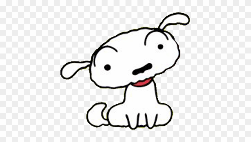 Milk Carton Size - Shiro Shin Chan Dog