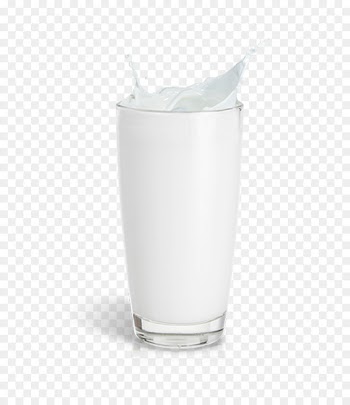 Milk Cup Glass - Cup milk 