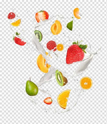 Milk Gummi candy Lollipop Fruit salad, milk transparent background PNG clipart