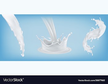 milk splash seamless pattern eps 10