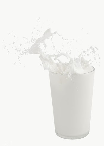 Milk splashing from a glass design element | Free  transparent png - 2345278