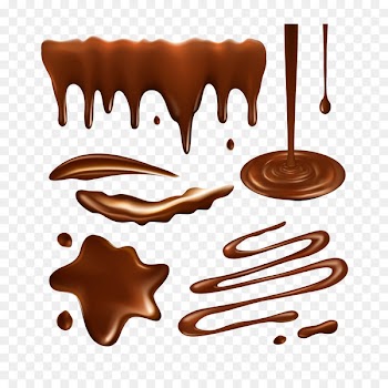 Milkshake Chocolate truffle Chocolate bar Cupcake - Vector splash of chocolate 