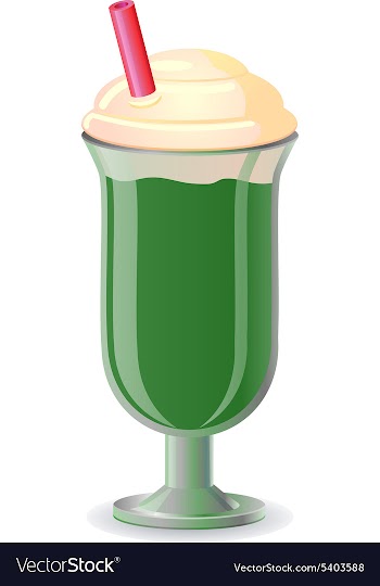 Milkshake design vector image