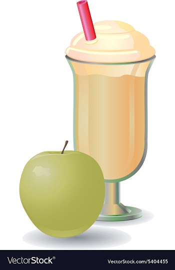 Milkshake design vector image