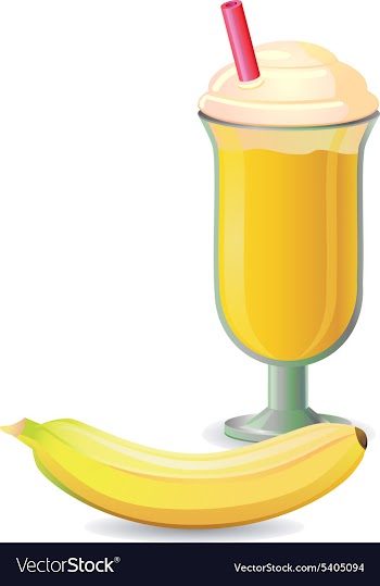 Milkshake design vector image