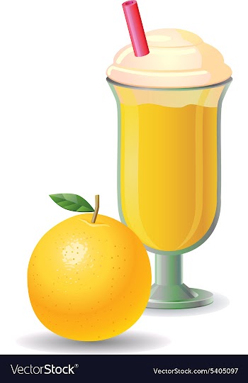 Milkshake design vector image