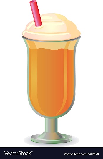Milkshake design vector image