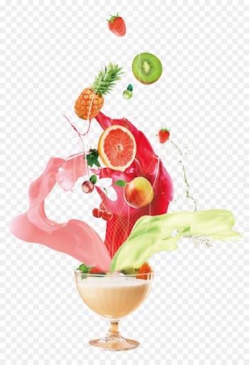 Milkshake Juice Cocktail Fruit - Fruit Milkshake Glass 