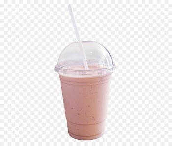 Milkshake Juice Drink - Pink milkshake 