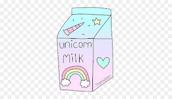 Milkshake Unicorn Milk carton kids - milk 