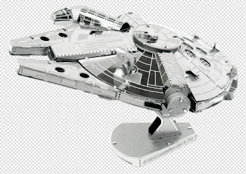 Millennium Falcon Star Wars PNG Background Image