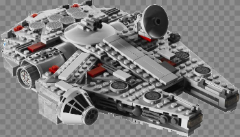 Millennium Falcon Star Wars PNG High-Quality Image