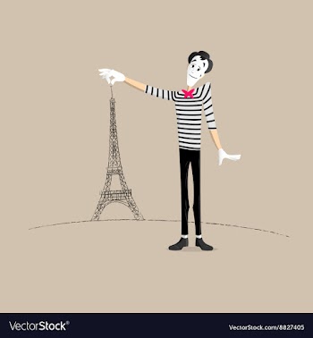 Mime 05 vector image