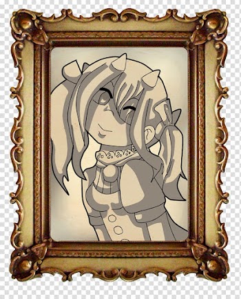 Mimi in a Frame transparent background PNG clipart