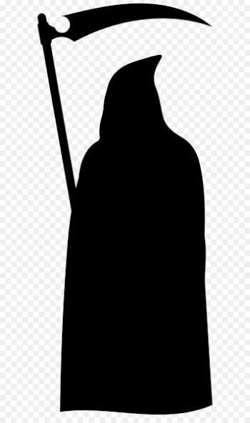 Minack Theatre Bus Admiral Benbow August Poetry - Grim Reaper Silhouette PNG Clip Art Image 