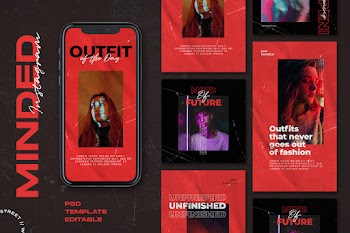 Minded - Instagram Stories &amp; Post Template