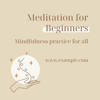 Mindfulness Instagram ad template, editable | Free Vector Template - rawpixel