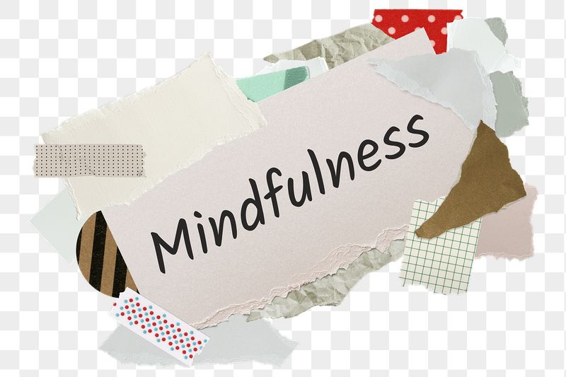 Mindfulness png word sticker, aesthetic | Free PNG - rawpixel