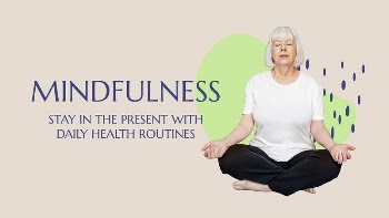 Mindfulness Youtube channel art template, | Free Vector Template - rawpixel