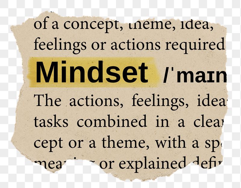 Mindset png word sticker, torn | Free PNG - rawpixel