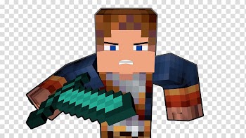 Minecraft Kirito Animated film Character animation, others transparent background PNG clipart