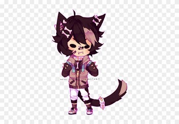 [mini Chibi Commission - Anime Wolf Boy Chibi