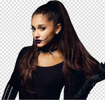 MINI DE HALLOWEEN, Ariana Grande transparent background PNG clipart