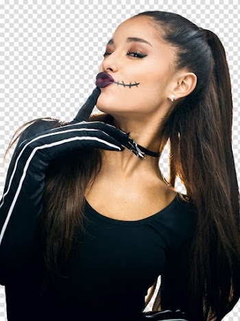 MINI DE HALLOWEEN, Ariana Grande transparent background PNG clipart