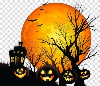 MINI DE HALLOWEEN, grey Spooky themed illustration transparent background PNG clipart