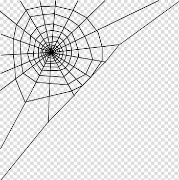 MINI Happy Halloween, black spider web illustration transparent background PNG clipart