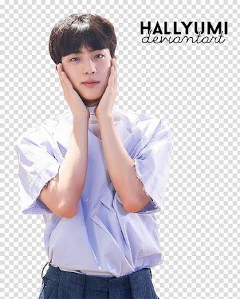 MINI Jin Birthday, male Korean pop singer transparent background PNG clipart