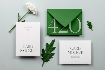 Mini Stationary Set Mockup