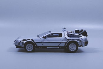Miniature Grey Car Die-cast