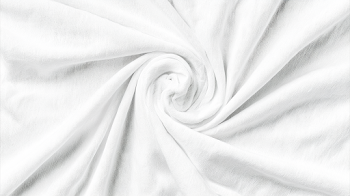 Minimal Abstract Close-Up of White Fabric