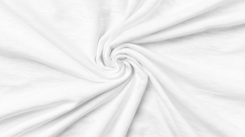 Minimal Abstract White Fabric Twist