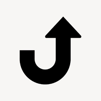 Minimal arrow graphic, black simple | Free PSD - rawpixel