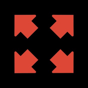 Minimal arrow graphic, red simple | Free PSD - rawpixel